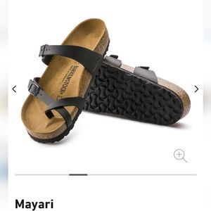 Birkenstck Mayari Black Birko-Flor sz 39